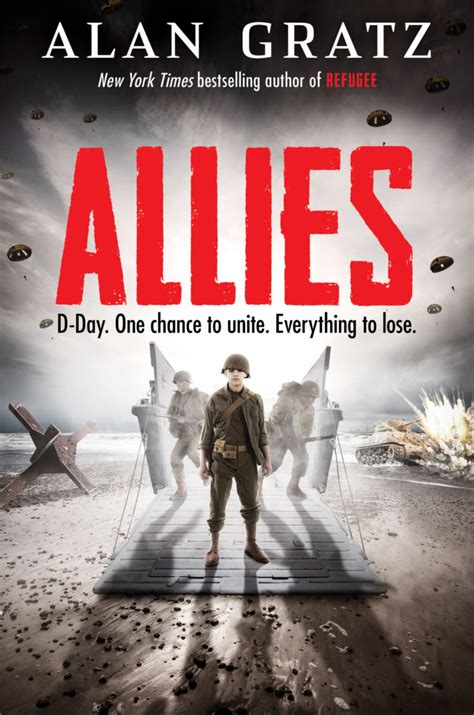 ALAN GRATZ is the 1 New York Times bestselling author of several highly acclaimed books for young readers, including Two Degrees, Ground Zero, Allies, Grenade,Refugee, Projekt 1065, Prisoner B-3087, Code of Honor, and Captain America The Ghost Army, an original graphic novel. . Allies alan gratz